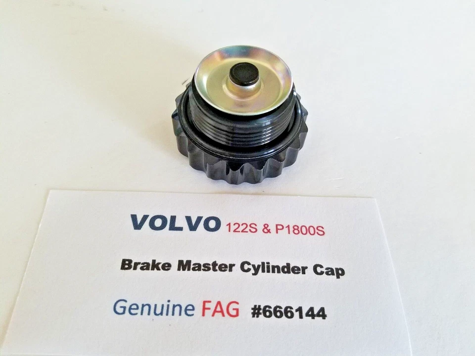 Cilindro maestro de freno Volvo 122s y P1800s 1958-1967 - tapa - roscado Foto 2 de 4