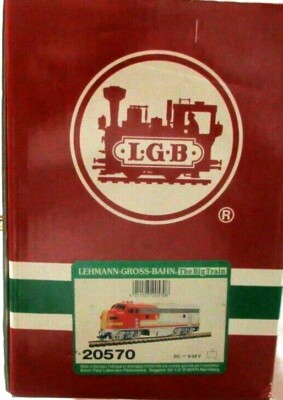 LGB 20570 SANTA FE (WARBONNET) F7 A UNIT & 20582 SANTA FE F7B UNIT
