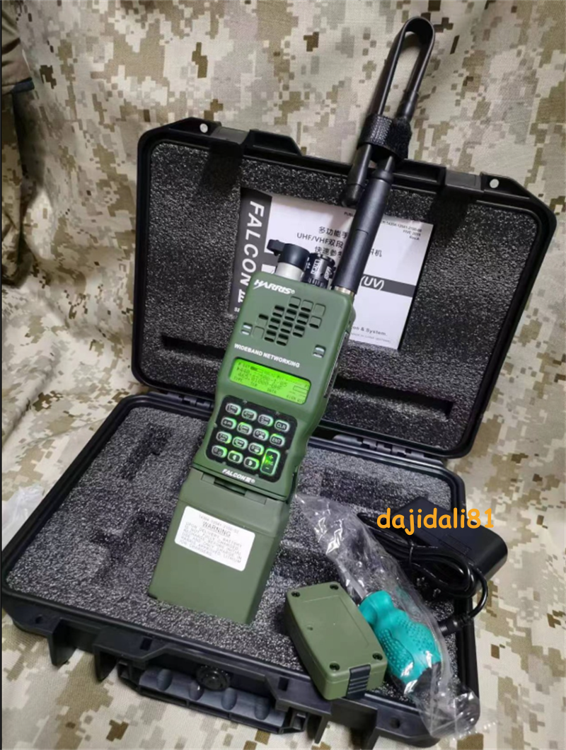 GPS Port) 2023 TCA PRC-152 Radio (UV) Multiband Aluminum Military
