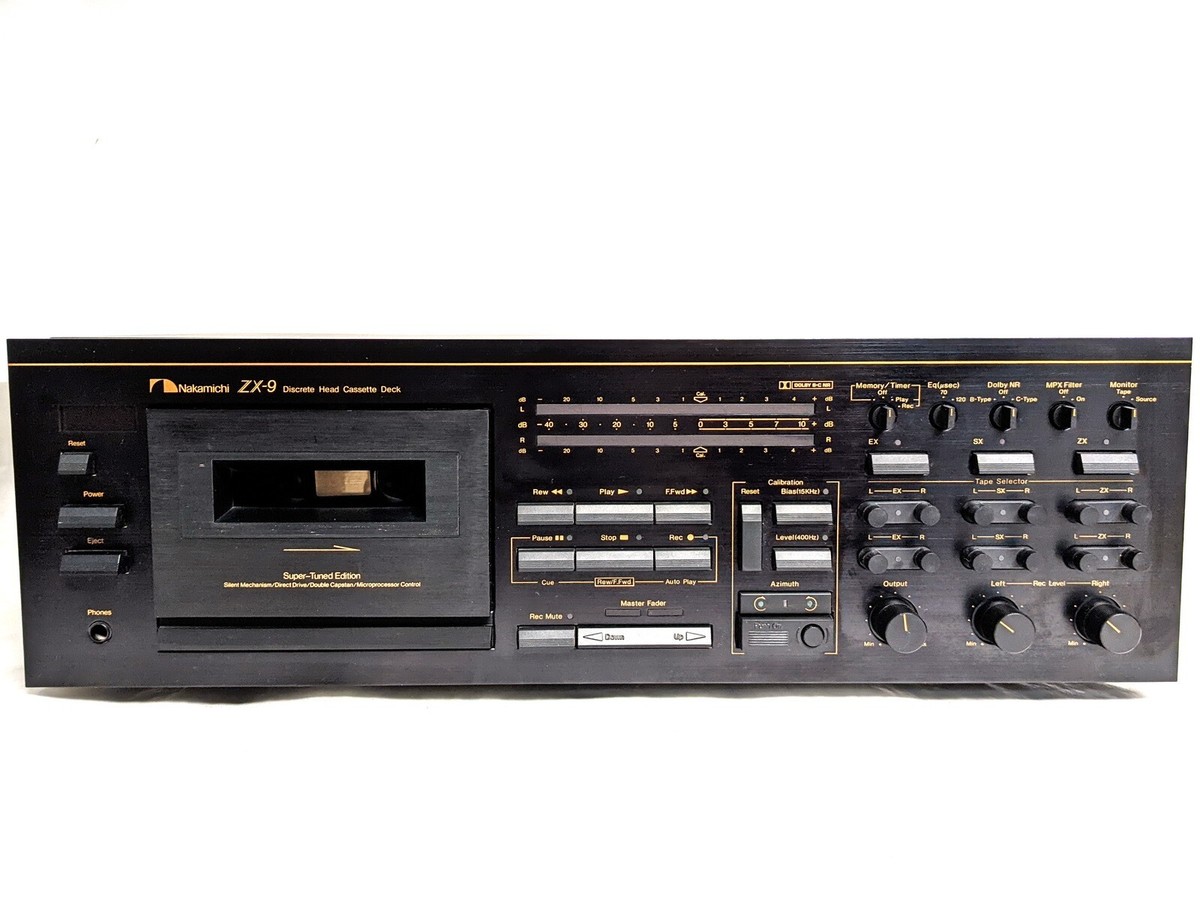 ドリメデッキ Excellent Nakamichi ZX-9, Serviced & Tested, 3 Months