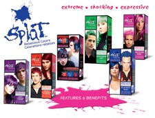  SPLAT REBELLIOUS COLORS SEMI PERMANENT COMPLETE KIT OMBRE HAIR DYE