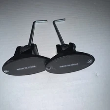 Mount-It! Dual Low Profile Universal Speaker Wall Mounts | Set of 2