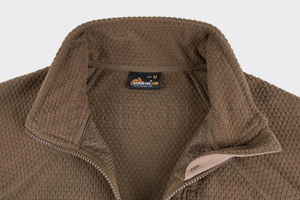 Helikon-Tex Tacticl Alpha Grille Army Outdoor Veste Polaire Olive Vert XL / - Photo 3/4