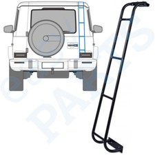 MERCEDES G CLASS 1979-2007 NEW REAR ROOF ACCESS LADDER BLACK