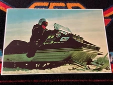 🏁 ‘71 ARCTIC CAT KING KAT 800 Snowmobile Poster  vintage sled ⚫️🟣