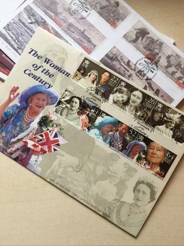 Isle of Man 2000 First Day Cover FDC QUEEN MOTHER Woman of Century Unaddressed