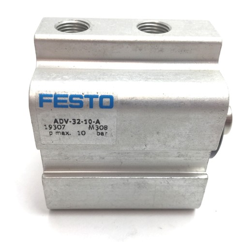 Festo ADV-32-10-A Druckluftzylinder, Bohrung: 32 mm, Hub: 10 mm, G1/8, 10 bar - Bild 3 von 5