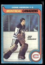 1979-80 O-Pee-Chee Denis Herron Montreal Canadiens #94