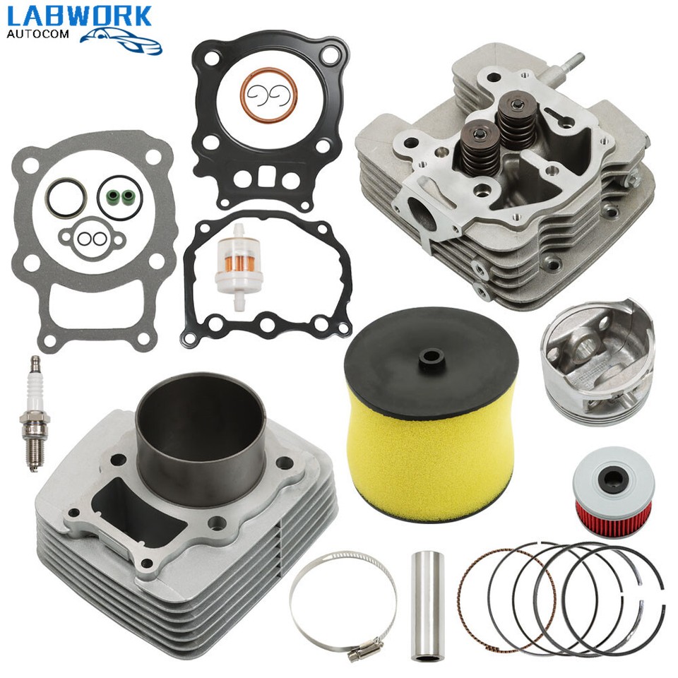 For Honda Rancher Trx350 Big Bore 355cc Cylinder Head Piston Kit - Foto 9