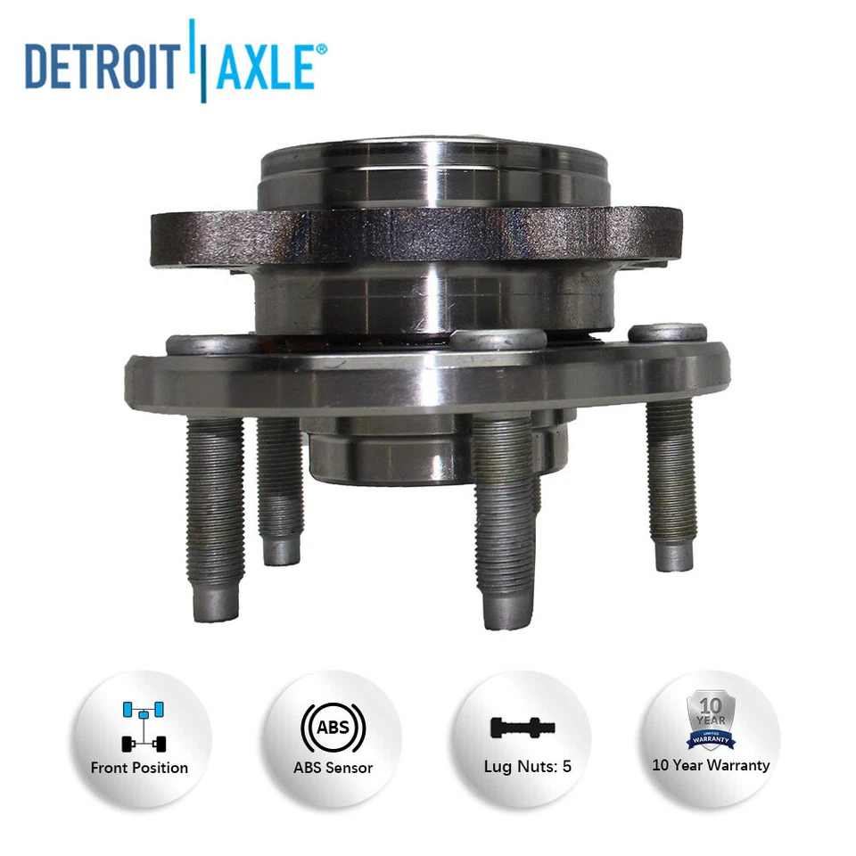 Front Wheel Bearing and Hub for Ford Taurus Five Hundred Mercury Sable Montego - Image 4 of 4