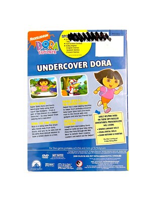 2 Nickeloden Dora the Explorer Fairytale Adventure & Undercover