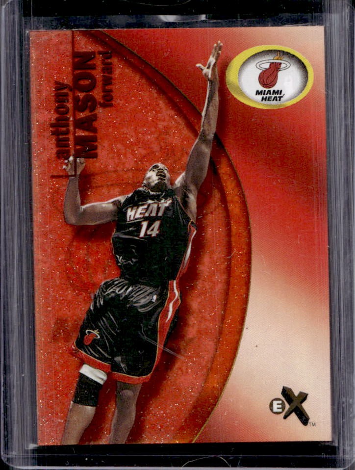 2000-01 Fleer E-X Anthony Mason Essential Credentials #80/201 Heat