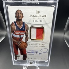 Panini 2012-13 Immaculate Rookie Patch Auto /100 Bradley Beal Wizards #AP-BB