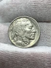 1916 D Full Horn XF/AU High Grade Buffalo Nickel - Better Date US Coin!
