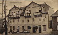 Ak Rottenbach Königsee in Thüringen, Pension Hotel Nordhaus - 10414409