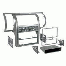 Metra 99-7604 Double DIN Silver Stereo Dash Kit for 2003-2004 Infiniti G35
