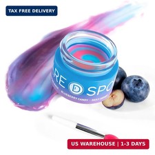 SPODARE Blueberry Lip Mask Overnight, Swirl Lip Sleeping Mask for Dry Cracked Li