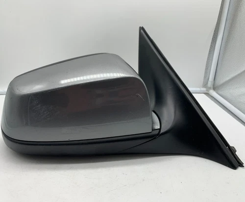 2011-2012 BMW 750i Passenger Side View Power Door Mirror Gray OEM A03B25093