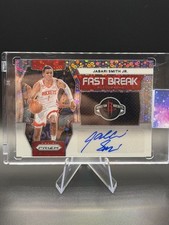 2023-24 Panini Prizm Jabari Smith #FB-JSJ Fast Break Disco Auto