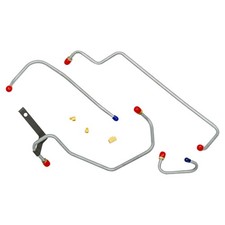 1968-71 Mopar 426cid Hemi Dual-quad 516 Pump To Carb Lines Whardware Ss 1968-71 Mopar 426cid Hemi Dual-quad 516 Pump To Carb Lines Whardware Ss