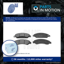 Brake Pads Set fits CADILLAC ESCALADE 6.2 Front 06 to 14 Blue Print 25910431SK1
