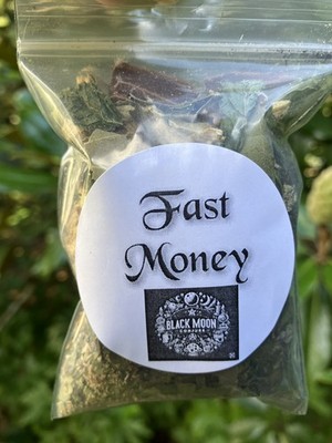 Fast Money Herb & Root Mix, 1 oz., Money Herbal Mix, Money Drawing