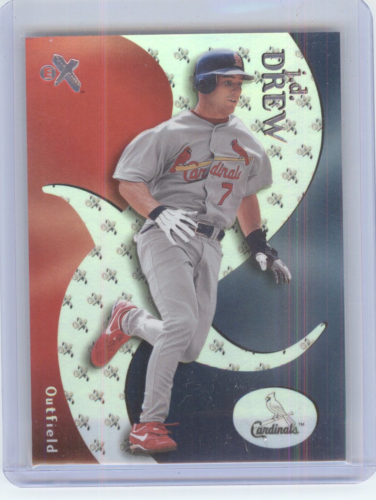 2000 Fleer E-X #34 J.D. Drew