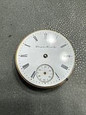 1900 Hampden Model 2 Grade Champion In Flag 7J 16s Pocket Watch Movement