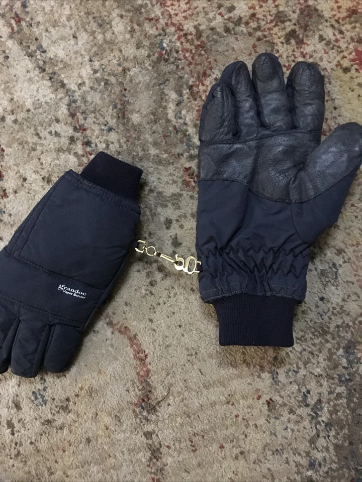 Guantes Grandoe Gore Tex para Hombres XL Negros Invierno Esquí Deportes 2 en 1 Ajuste de Agarre Cálido Foto 2 de 4