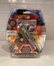 NEW-IN-BOX Doctor Who The 10th Doctor's Sonic Screwdriver 2004 Limited Edition