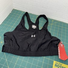 Under Armour Sports Bra Women's Black New with Tags Size Small