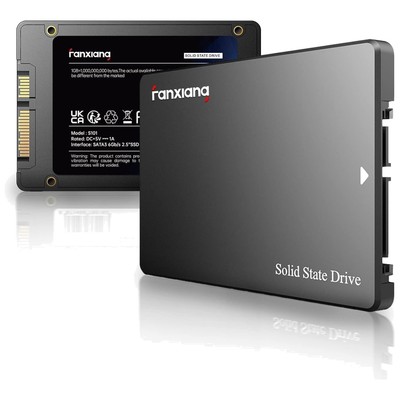 SATA SSD 2,5 Zoll 500GB Geschwindigkeiten 550MB/s Lesen 500MB/s Schreiben