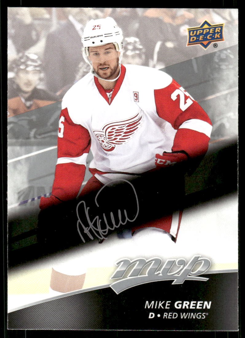 2017-18 Upper Deck MVP Silver Script #138 Mike Green - HKY
