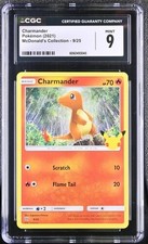 2021 Pokemon McDonald's Collection Charmander 9/25 - CGC 9 - Mint on eBay