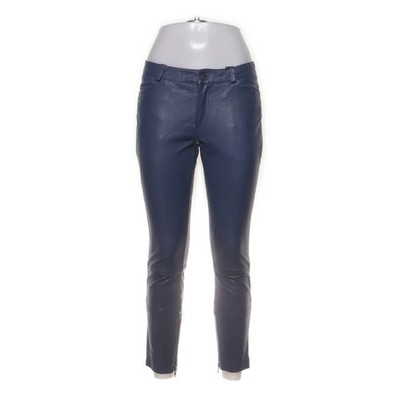 Custommade, Lederhose, Größe: 36, Blau, Baumwolle/Elasthan/Leder, Einfarbig #vBM