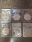 6 Certified American Eagles 4 MS 70 2 1986 MS 69