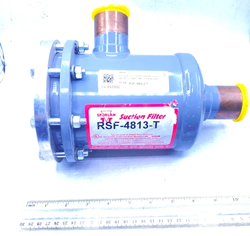 Sporlan Suction Filter Dryer Shell With Pressure Tap 1-5/8" RSF-4813-T New