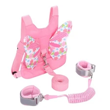 PandaEar Toddler Leash Harness and Anti Lost Wrist Link, 3 in 1 Kids Safety... 