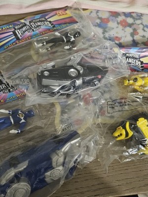 Vintage Mcdonalds Power Rangers Lot Of 3