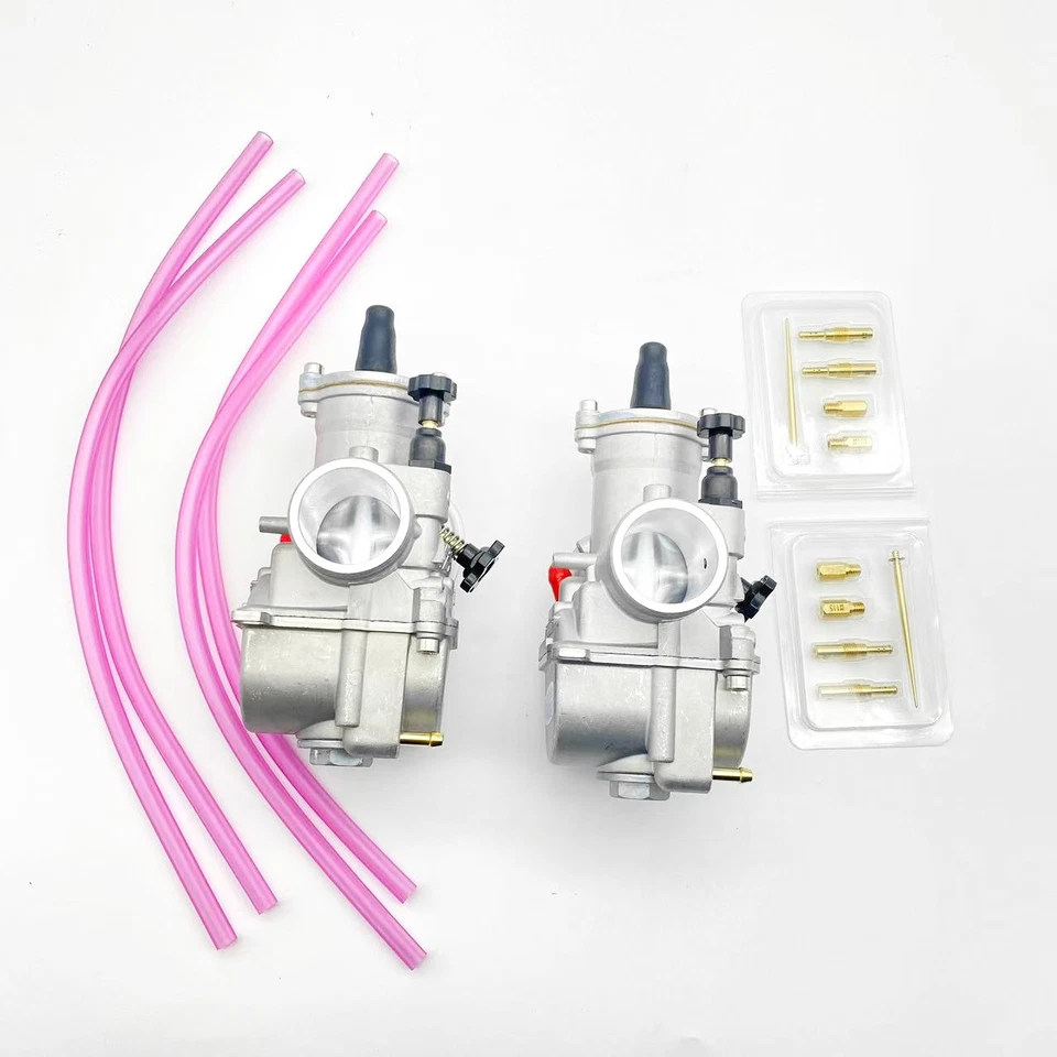 2PCS Carburetor Carb For Keihin PWK 28mm Yamaha Banshee YFZ350 YFZ 350 + Cable Foto 3 de 4