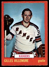 1973-74 O-Pee-Chee Gilles Villemure New York Rangers #119
