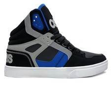 OSIRIS SHOES CLONE BLACK BLUE GREY TRAINERS