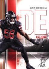 2024 Topps Signature Class Darius Robinson Rookie #63 Arizona Cardinals
