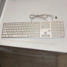 Apple A1243 Wired USB Keyboard With Numeric Keypad for Mac Tested Working