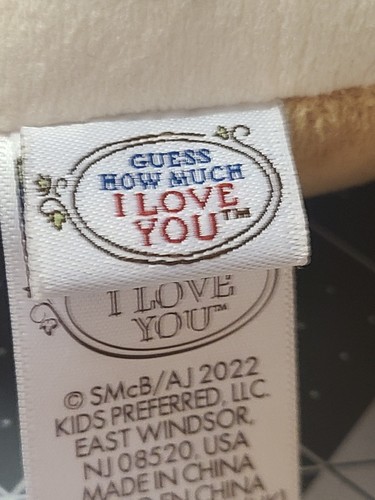 LNWT Nutbrown Hare Baby Toy “Guess How Much I Love You” Crinkle Rattle Teether - Picture 14 of 17