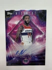 Topps 2025 Midnight Dark Matter Saddiq Bey Autograph Serial Numbered /12 Wizards