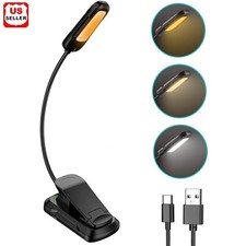 NEW Flexible Rechargeable LED Book Light With...