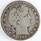 VG/F 1903 Barber Half Dollar