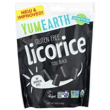 Gluten Free Licorice, Black, 5 oz (142 g)