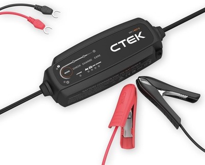 CTEK NXT 5 EU - Intelligentes Batterieladegerät 12V, 5A, Blei-Säure, Lithium AGM